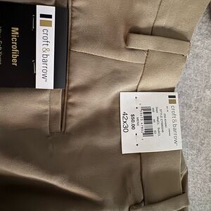 Croft & Barrow Men's Tan Pants